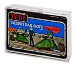 CUSTOM-ORDER Star Wars ESB & ROTJ Mini-Rig (met Flap) Vehicle Display Case