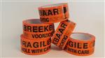 Tape met tekst Breekbaar / Fragile