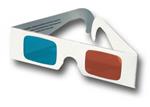 3D-bril rood-cyaan