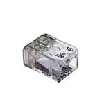 Universele Lasklem 0.2-4 mm² 2-voudig Verbindingsklem 1 stuks (Wago vervanger)