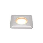 Grondspot Rex LED Vierkant 3W RVS