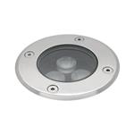 Grondspot LED Novara RVS rond 3W