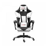 Herzberg HG-8082: Driekleurige Gaming- en Bureaustoel | Wit