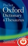 Pocket Oxf Dict & Thesaurus 2nd