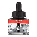 Amsterdam Acrylic Ink Fles 30 ml Neutraalgrijs 710