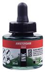Amsterdam Acrylic Ink Fles 30 ml Olijfgroen Donker 622