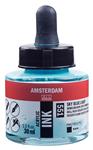 Amsterdam Acrylic Ink Fles 30 ml Hemelsblauw Licht 551