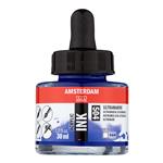 Amsterdam Acrylic Ink Fles 30 ml Ultramarijn 504