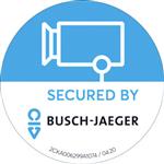 Busch Secure@Home sticker binnen Busch Secure@home sticker binnen