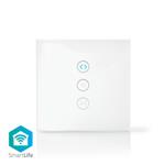 Wi-Fi smart muurschakelaar | Gordijn-, luik- of zonneschermbediening Wi-Fi smart muurschakelaar | Go