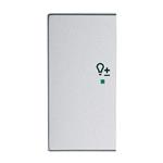 Free@Home bedieningswip links 2-v dimmer Future Linear aluzilver