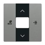 Free@Home Centraalplaat fancoil Solo grijs metallic