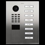 DoorBird IP intercom  D2108V RVS, 8 drukknoppen 8 Drukknoppen