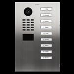 DoorBird IP intercom  D2109V RVS, 9 drukknoppen 9 Drukknoppen