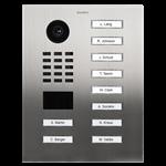 DoorBird IP intercom  D2110V RVS - 10 drukknoppen 10 Drukknoppen