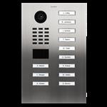 DoorBird IP intercom  D2112V RVS, 12 drukknoppen 12 Drukknoppen