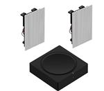 Sonos Amp Set met Sonance Hifi Ultra Wallmount speakers Kleur: wit