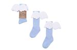 Kniekousen Mama's Feet Angel Light Blue 0-1 jaar