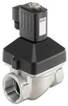 Magneetventiel Rc1'' NC RVS EPDM 0-10bar/145psi 24VAC/DC Anti-Waterslag 6213 20039742