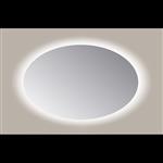 Spiegel Ovaal Sanicare Q-Mirrors 80x120 cm PP Geslepen LED Cold White Met Sensor
