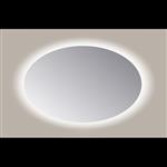 Spiegel Ovaal Sanicare Q-Mirrors 70x100 cm PP Geslepen LED Cold White Met Sensor