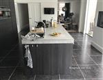 Belgische Hardsteen 60x60 cm - landelijke keukenvloer