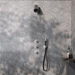 Complete Thermostatische Douche InBouwSet Hotbath Archie Met 2 stopkranen En Beam RVS316