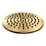 Regendoucheset Opbouw Brauer Gold Carving 20 cm Thermostatisch met Staaf Handdouche Geborsteld Goud