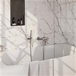 Opbouwset Bad- en Douchekraan Brauer Chrome Edition Thermostatisch Met Wandhouder Geborsteld Chroom