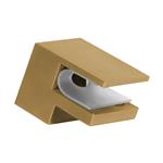 Douchecabine Compleet Just Creating 2-Delig Profielloos 140x90 cm Goud