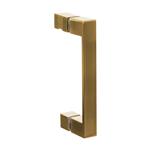 Douchecabine Compleet Just Creating 2-Delig Profielloos 120x90 cm Goud