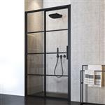 Nisdeur Sealskin SOHO Schuifdeur 140x210 cm 8 mm Helderglas (Links schuivend)