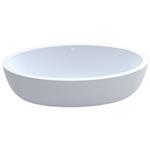 Vrijstaand Bad BWS Solid Surface 169x111x48 cm Mat Wit