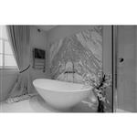 Vrijstaand Bad BWS Solid Surface 189x90x56 cm Mat Wit