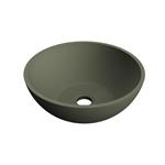 Waskom Arcqua Prince Opbouw 38x14 cm Rond Mat Groen