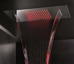 Mate Hoofddouche Met Led En 2 Watervallen 38X70 Cm M144