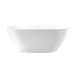 Vrijstaand Bad Best Design Friday 178x78x60 cm Mat Wit