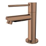 Toiletkraan Best Design Dijon-Ribera Uitloop Recht 14 cm 1-hendel Brons