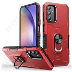 Samsung Galaxy A04 Hoesje + Kickstand Magneet - Shockproof Cover met Popgrip Rood