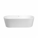 Vrijstaand Bad Best Design Becoma Acryl 178x80x55cm Mat Wit