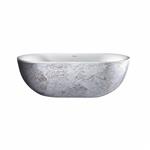 Vrijstaandbad Best Design Nicelook 180x86x60 cm Zilver