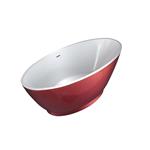 Vrijstaand Bad Best Design Redpool 178x78x61 cm Acryl Rood