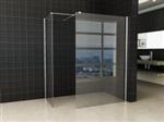 Wiesbaden inloopdouche combinatie-set 1200x800x2000 10mm nano