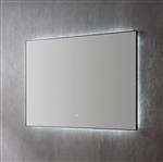 Spiegel Sanilux Decor Met Indirecte LED Verlichting 120x70 cm Mat Zwart