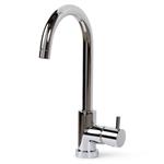 Wastafelmengkraan Bongio Squadra met Hoge Draaibare Uitloop Chroom