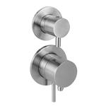 Douchekraan Sanimex Bellezza Bagno Inbouwthermostaat Afbouwdeel 2-weg Geborsteld RVS (incl. inbouwde