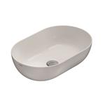 Waskom Luca Sanitair Blobo 54x37x16cm Opzet Wastafel (Zonder kraangat) Wit