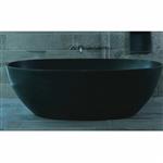 Vrijstaand Bad Luca Sanitair Vasca 180x93x56cm Solid Surface Antraciet