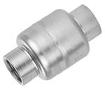 12 Stuks G1/4'' RVS 304 Terugslagklep FKM 0.03-16bar (0.44-232psi) - Versterkte pin