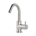 Wastafelmengkraan Bongio Squadra Met Draaibare Uitloop Geborsteld Nikkel